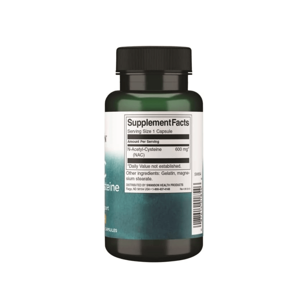 NAC N-Acetyl Cysteine 100 caps - Swanson