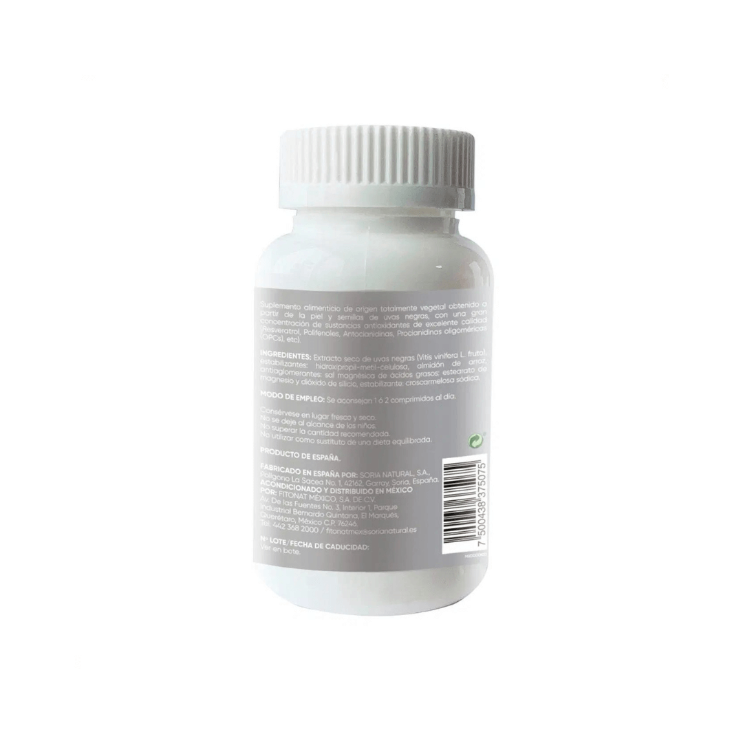 Resverasor 60 comprimidos 600 mg c/u - Soria Natural