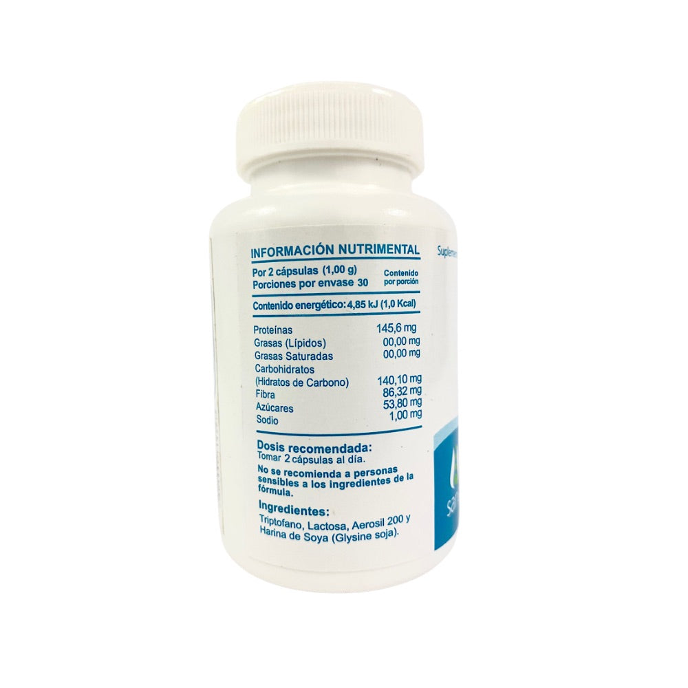 Triptófano (60 CAPS.) 500 Mg. - Sano Mundo