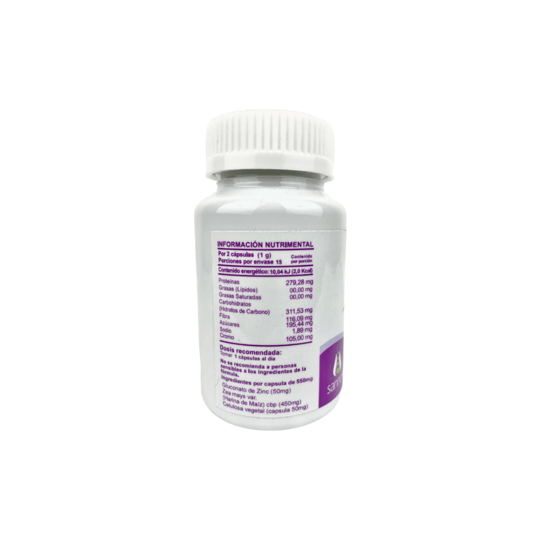 Zinc (Gluconato) 60 caps - Sano Mundo