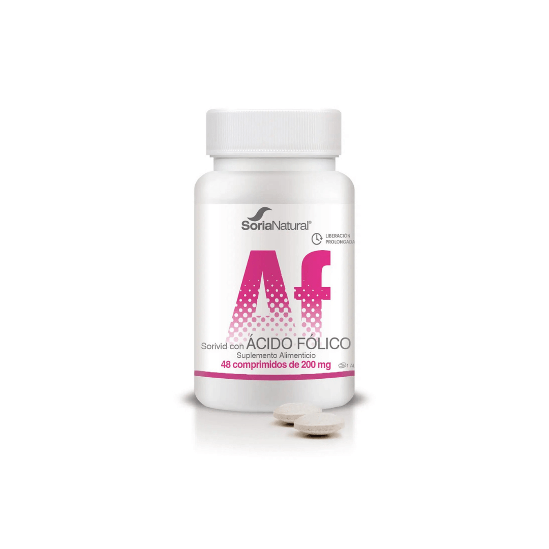 Sorivid Con Ácido Fólico 48 Comprimidos 200 mg c/u - Soria Natural