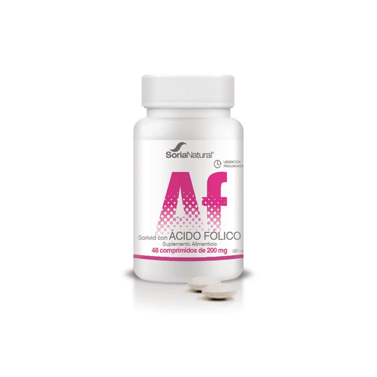 Sorivid Con Ácido Fólico 48 Comprimidos 200 mg c/u - Soria Natural