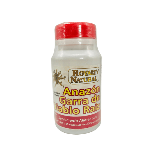 Anazón Garra de Diablo Raíz 60 Caps 500 mg c/u - Royalty Natural