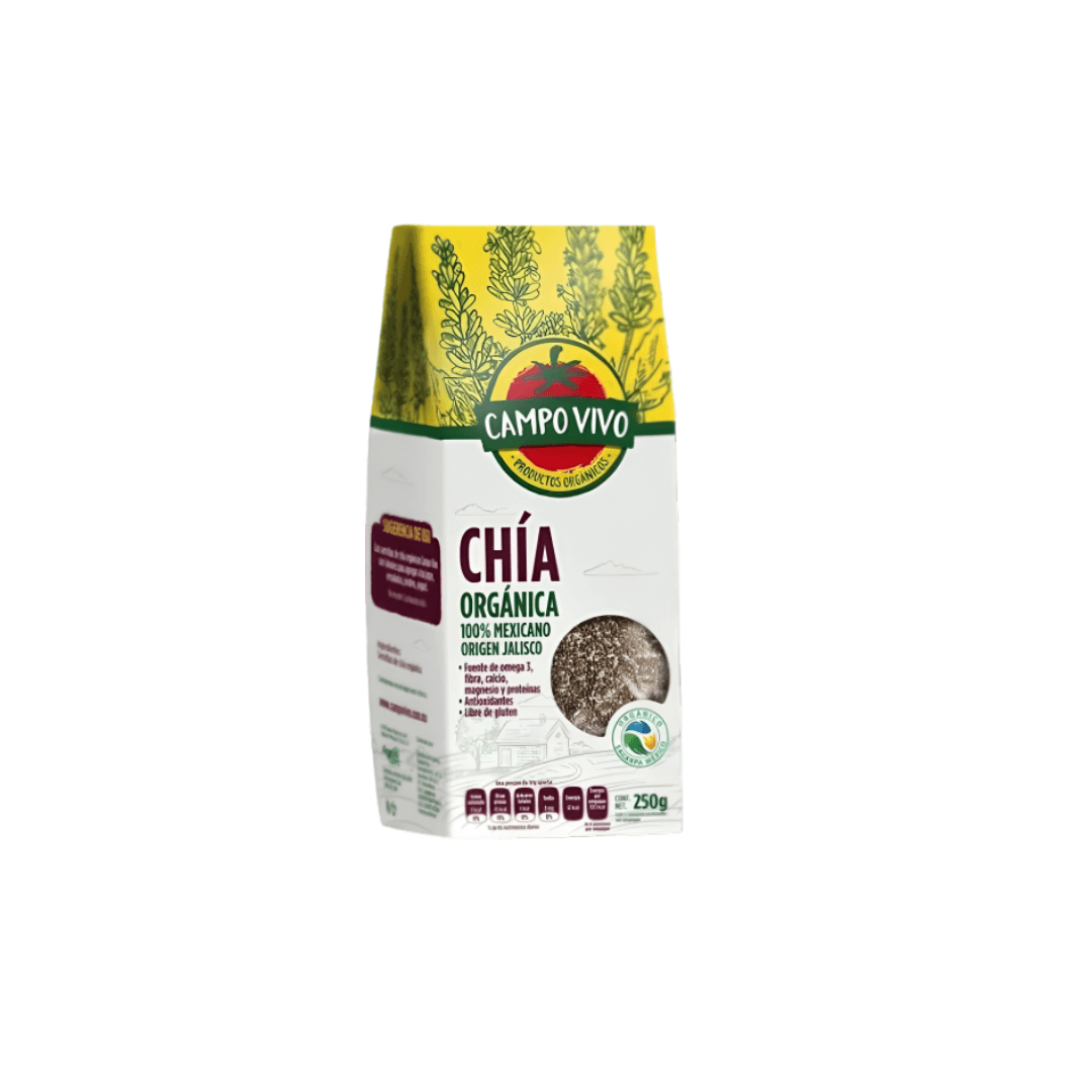 Semillas de Chia 250 G - Campo Vivo