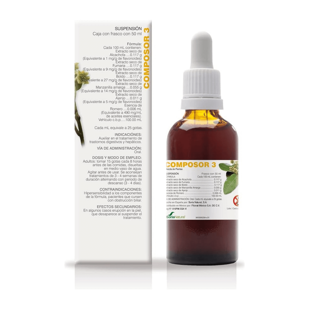 Composor 3 50 ML - Soria Natural