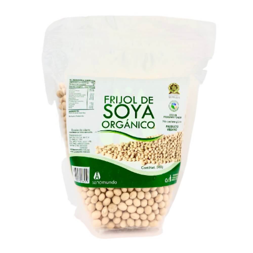Frijol de Soya Orgánico 500 g. - Sano Mundo