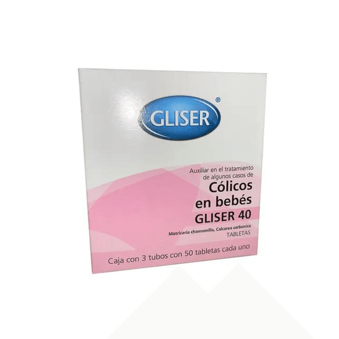 Gliser 40 Cólicos en bebés