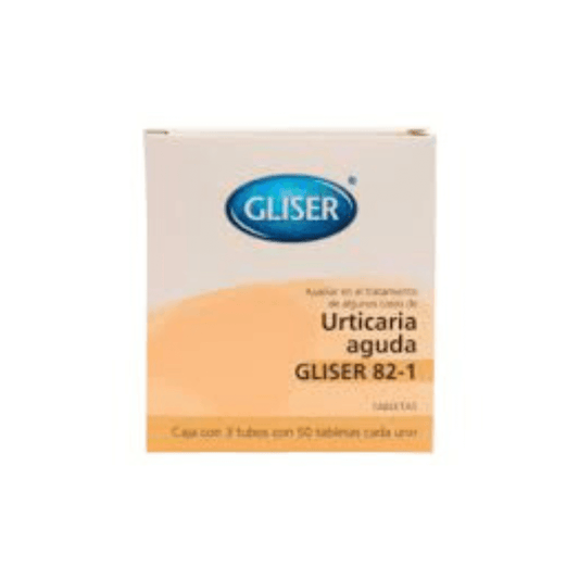 Gliser 82-1 Urticaria aguda