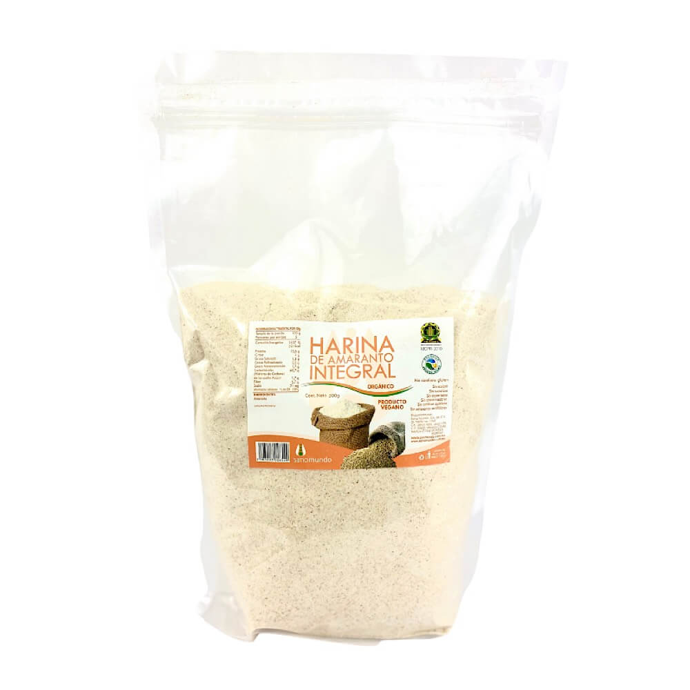 Harina de Amaranto Orgánica 500 g. - Sano Mundo