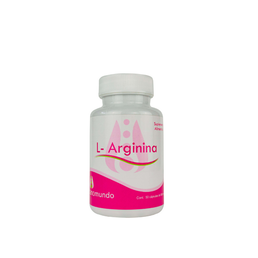 L- Arginina 50 Caps 500 Mg - Sano Mundo