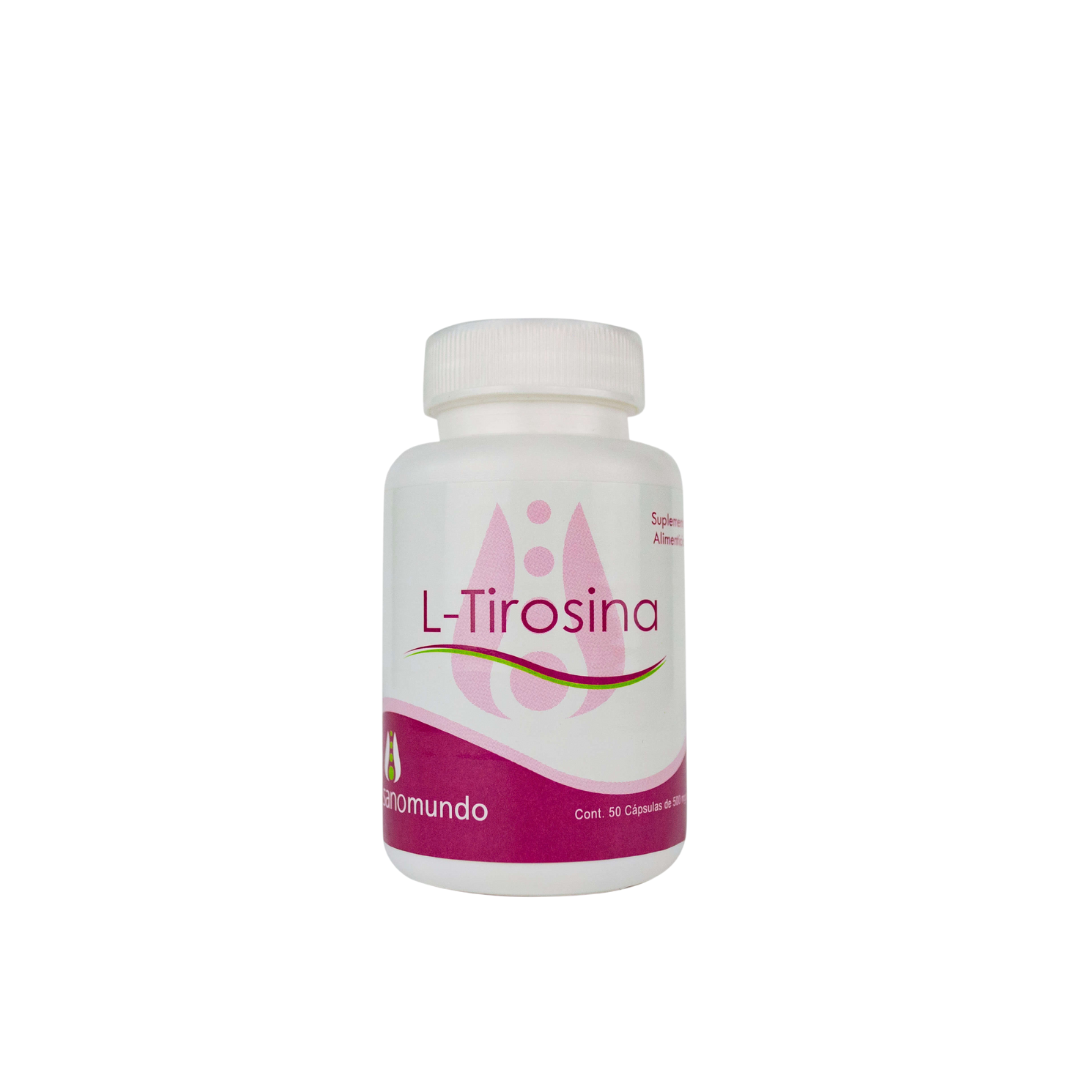 L-Tirosina 50 Caps de 500mg c/u - Sano Mundo