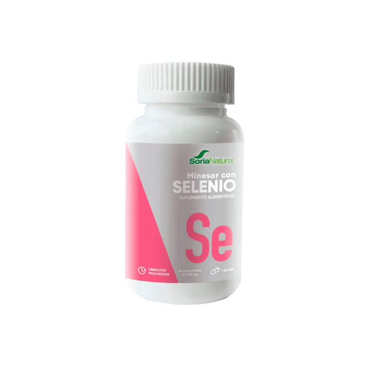 Minesor Con Selenio 24 Comprimidos 200 mg c/u - Soria Natural