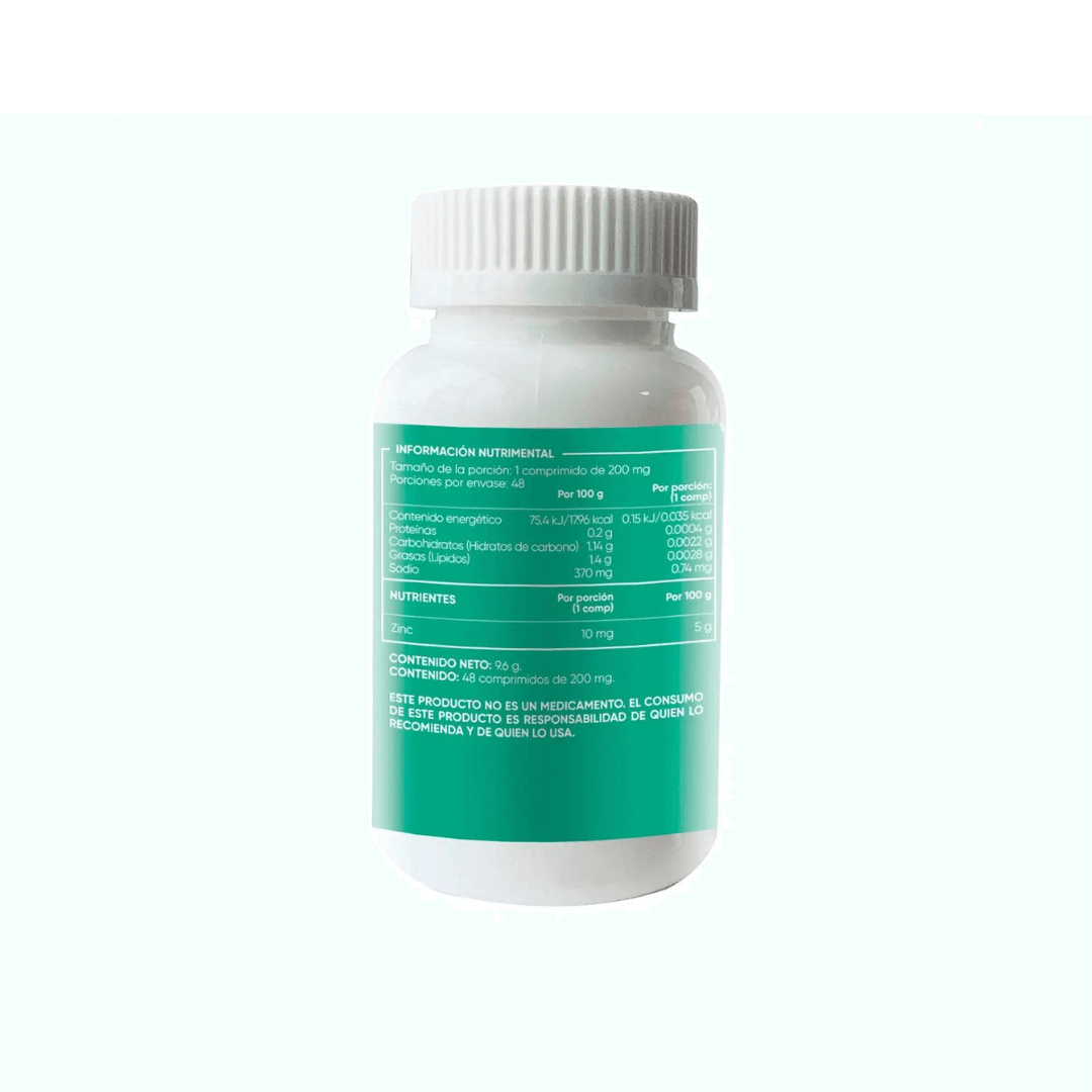 Minesor Con Zinc 48 Comprimidos 200 mg c/u - Soria Natural