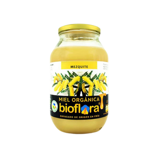 Miel Orgánica Mezquite 1200 gr - Bioflora