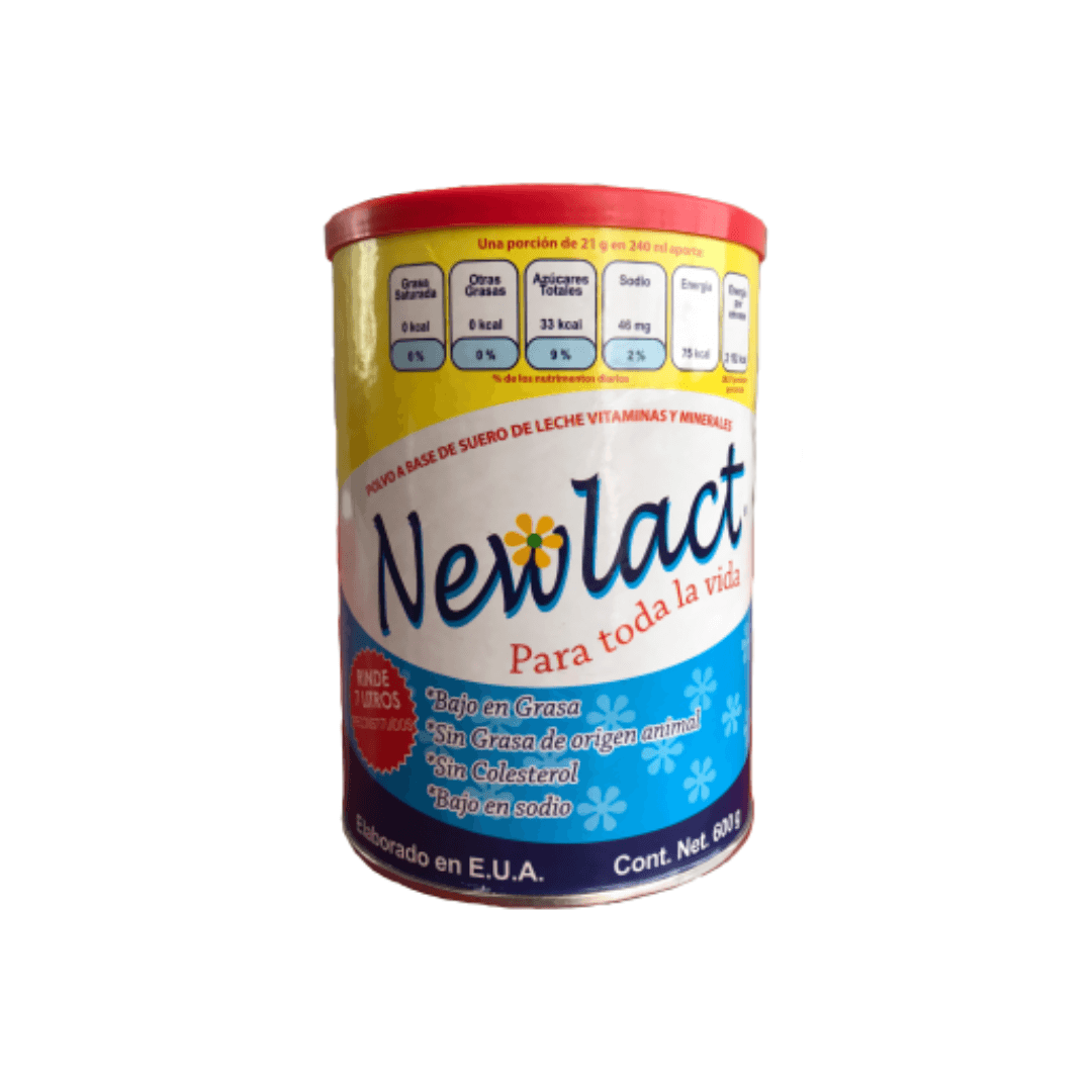 New Lact (Polvo a Base de Suero de Leche) 600 G