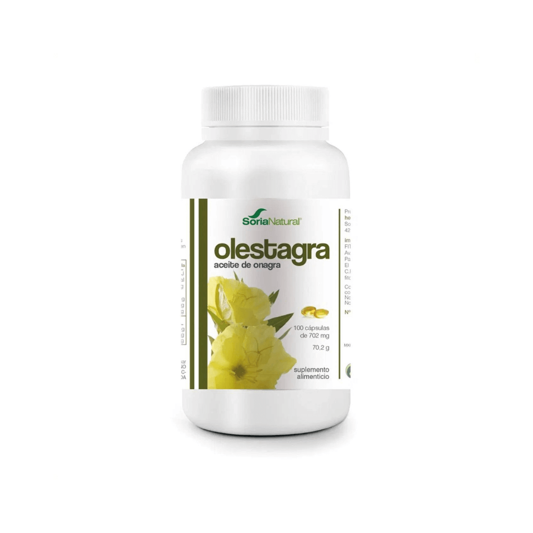 Olestagra aceite de onagra 100 Caps 702 mg c/u - Soria Natural
