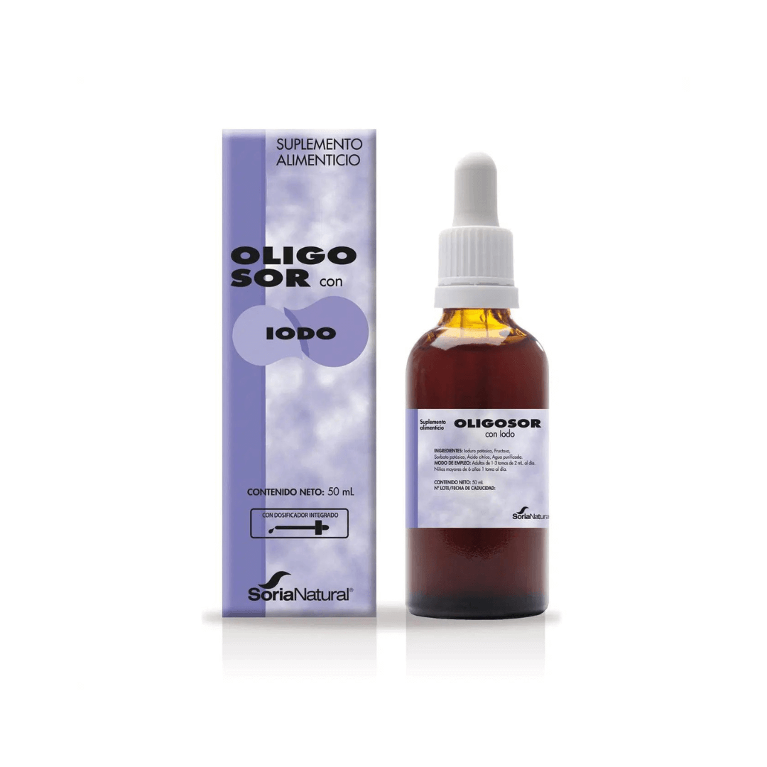 Oligosor Con Iodo 50 ML - Soria Natural