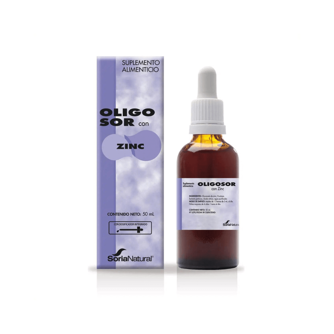 Oligosor Con Zinc 50 ML - Soria Natural