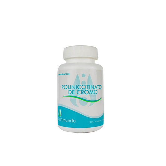 Polinicotinato de cromo (50 CAPS.) 500 Mg. - Sano Mundo