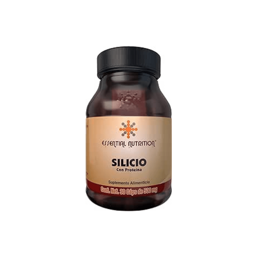 Silicio 30 Caps 500 mg c/u - Essential Nutrition