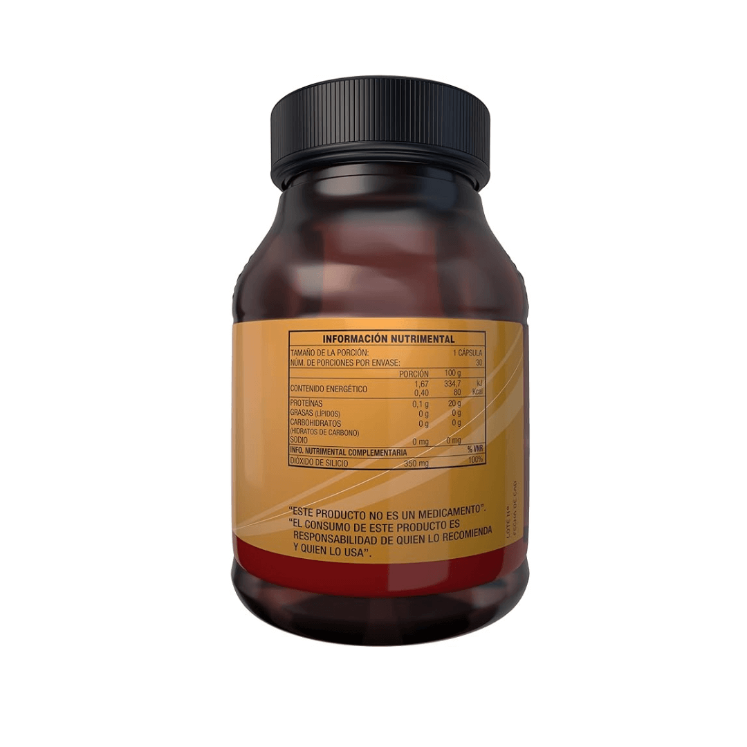 Silicio 30 Caps 500 mg c/u - Essential Nutrition