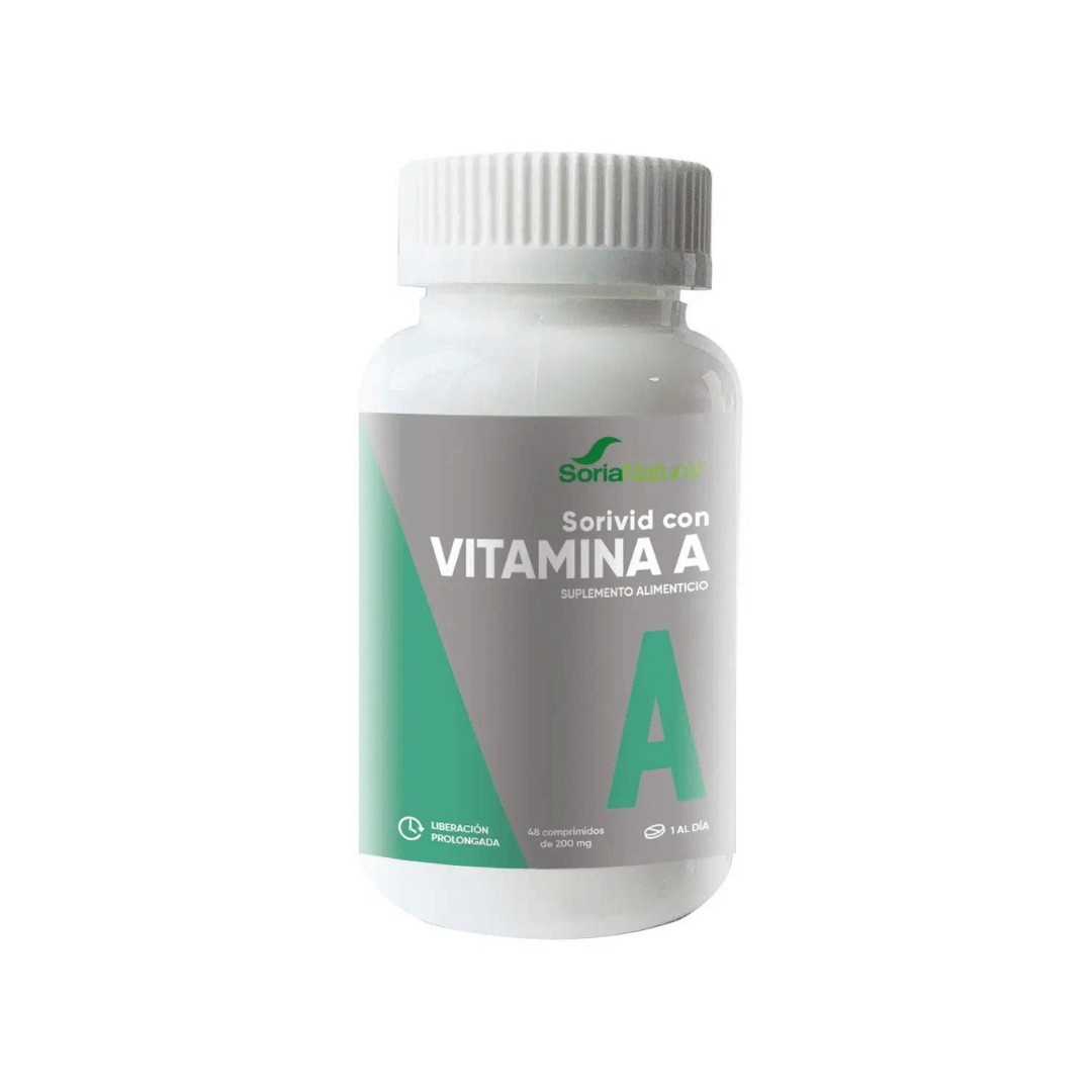 Sorivid Con Vitamina A 48 Comprimidos 200 mg c/u - Soria Natural