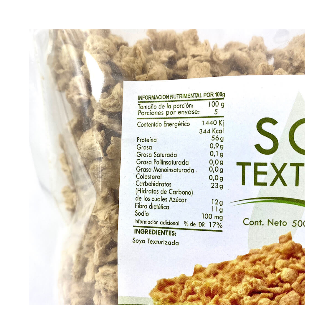 Soya Texturizada 500 g. - Sano Mundo