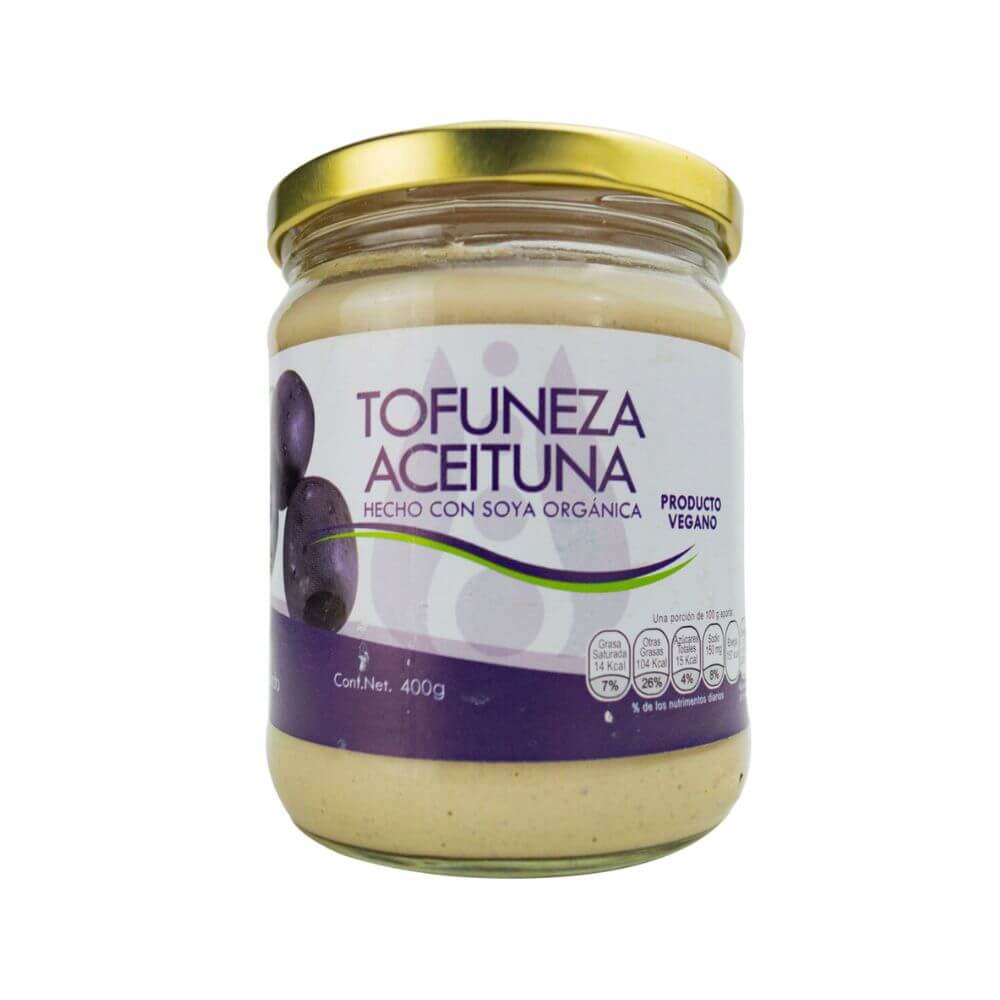 Tofuneza Aceituna 400 gr - Sano Mundo