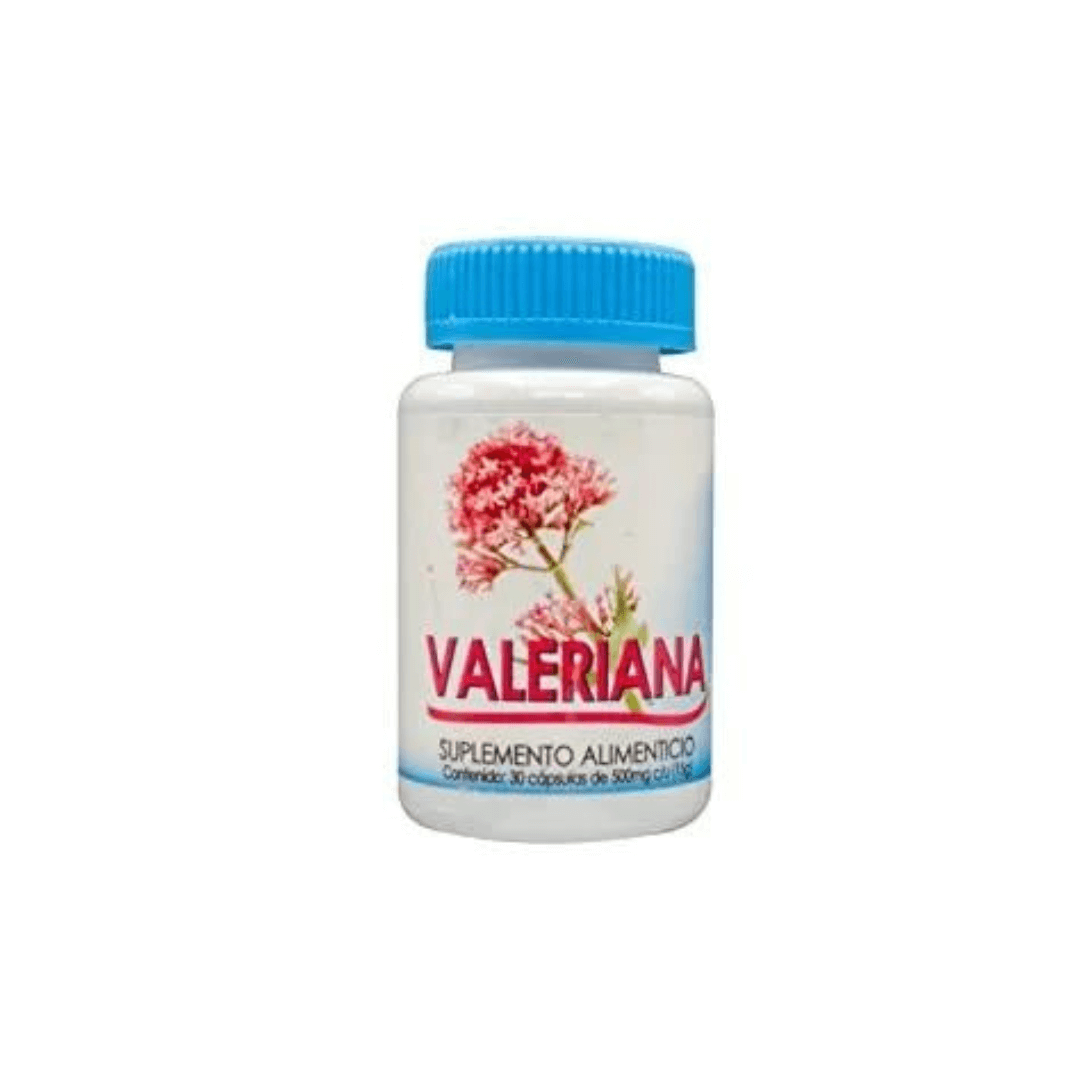Valeriana 30 Caps 500 mg c/u -Anahuac