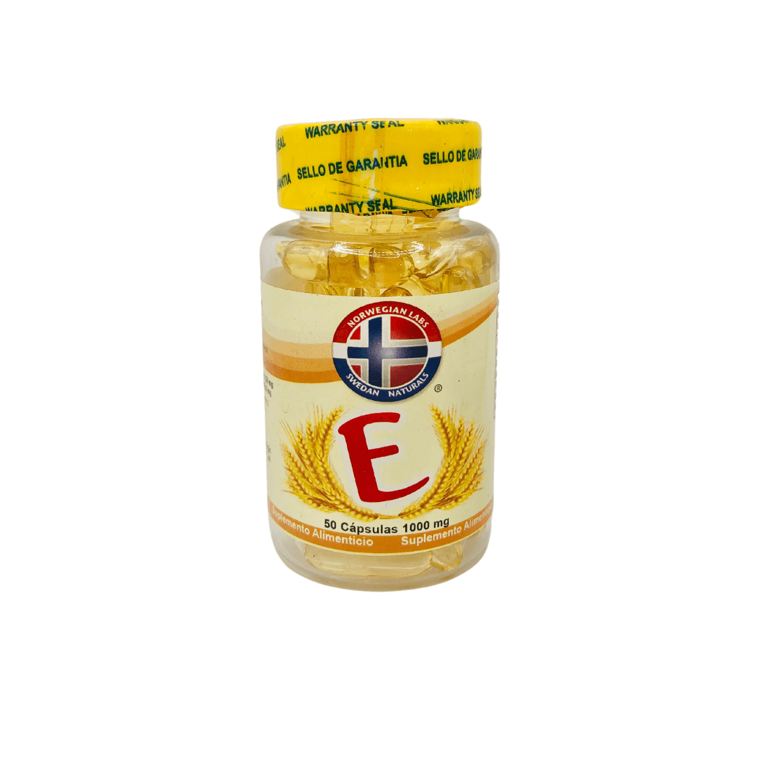 Vitamina E - 50 caps 1000 mg c/u