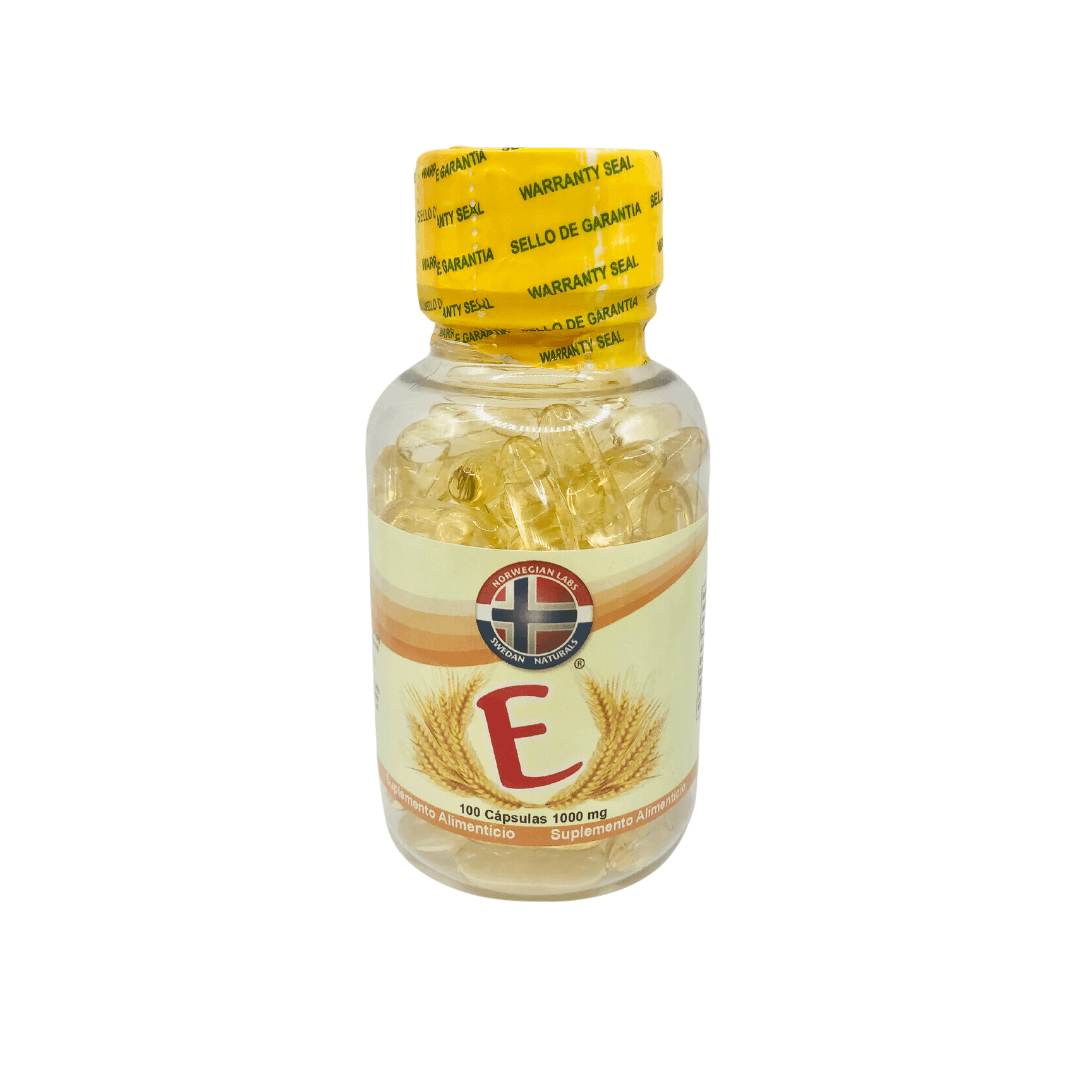 Vitamina E - 100 caps 1000 mg c/u
