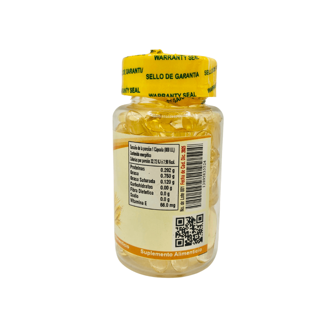 Vitamina E - 50 caps 1000 mg c/u