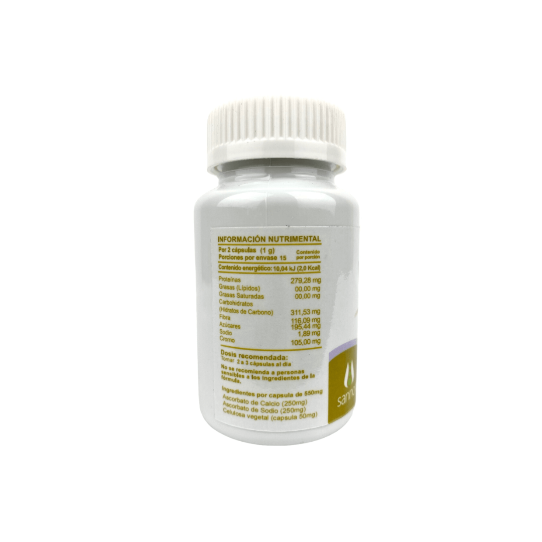 Vitamina C (Ascorbatos) 60 caps - Sano Mundo