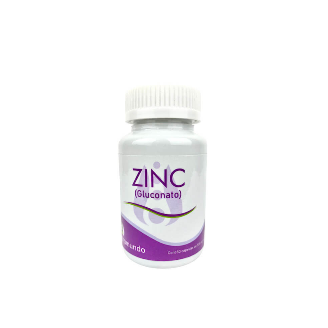 Zinc (Gluconato) 60 caps - Sano Mundo